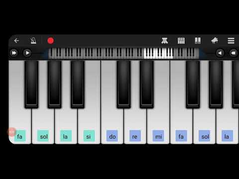 تعليم عزف اغنيه محظوظ لتامر عاشور بطريقه بسيطه تعليم عزف موسيقي