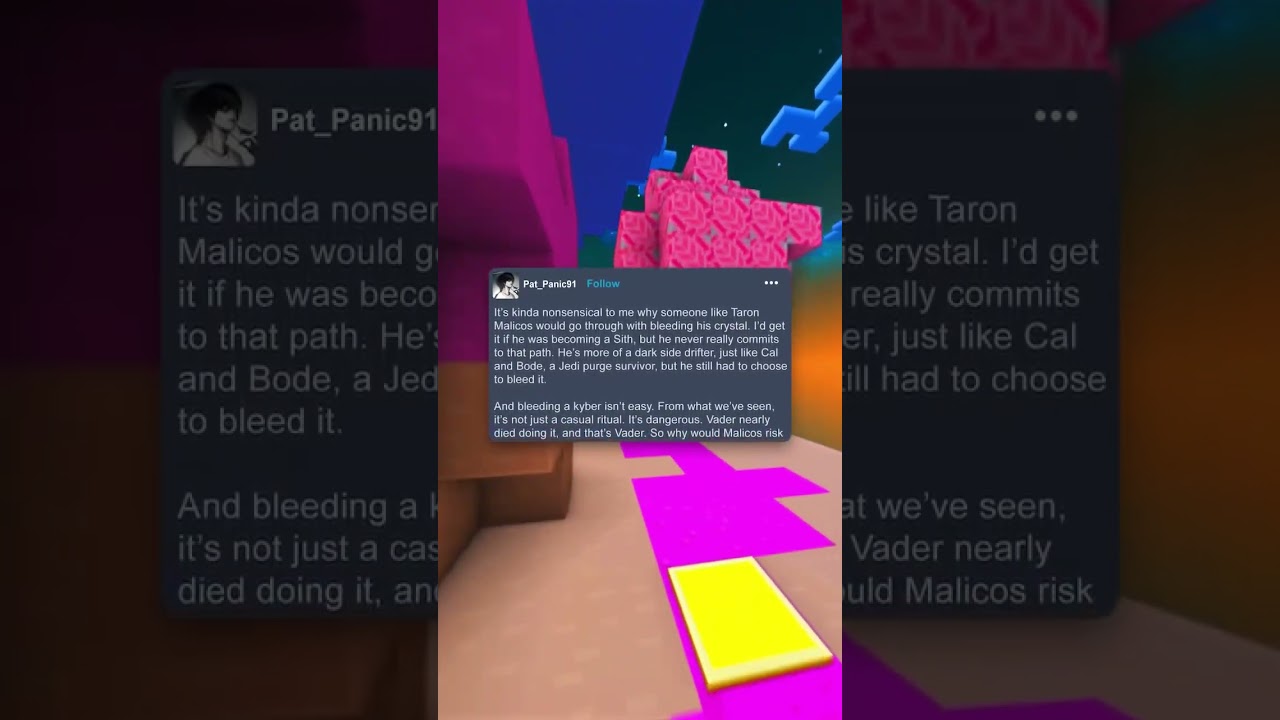Kyber Crystal Bleeding!