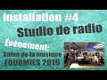 Installation studio de radio au salon de la musique fourmies