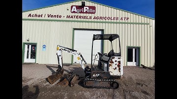 AGRIPELLE - BOBCAT E17 - 2018 - 2368 h