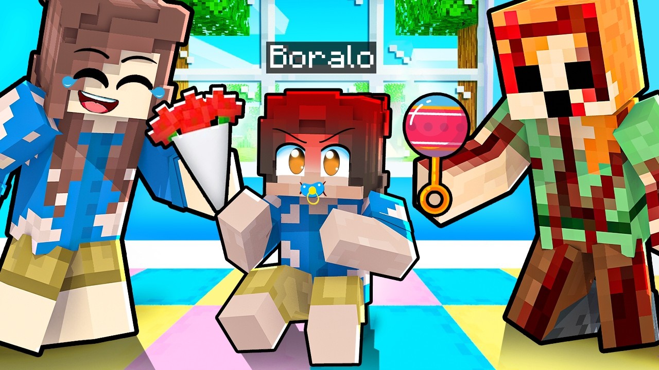 BORALO BEBEK OLURSA MİNECRAFT'ta NE OLUR?