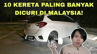 10 Kereta Paling Banyak Kena Curi Di Malaysia