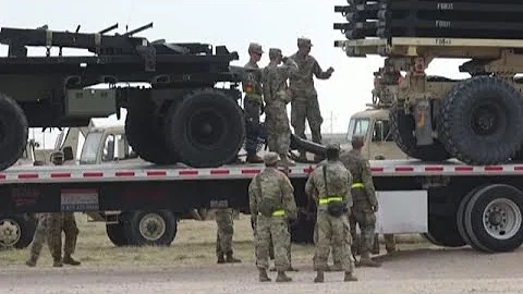 A tour of the military base at Camp Donna