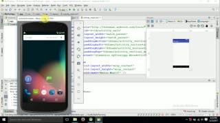 Click genymotion plugin button from the android studio toolbar. select
virtual device you want to use and start. close window. in yo...