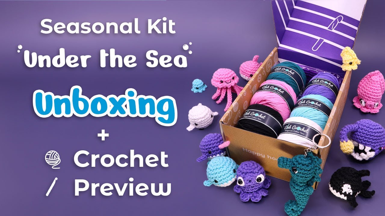 Seasonal Kit – Under the Sea – Club Crochet