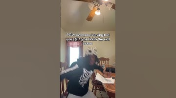 When everyone is leaving class but you still gotta finish the exit ticket