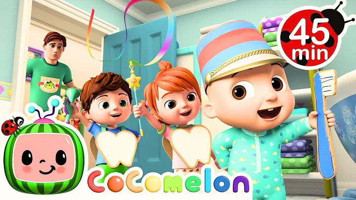 Brush Your Teeth, School Morning Routine with JJ! + MORE CoComelon Nursery  Rhymes Times