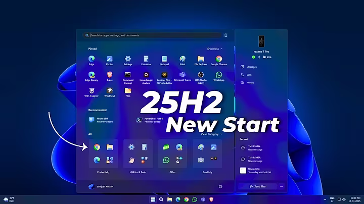 Windows 11 25H2 New Start Menu Is Here – Get It NOW! 🚀