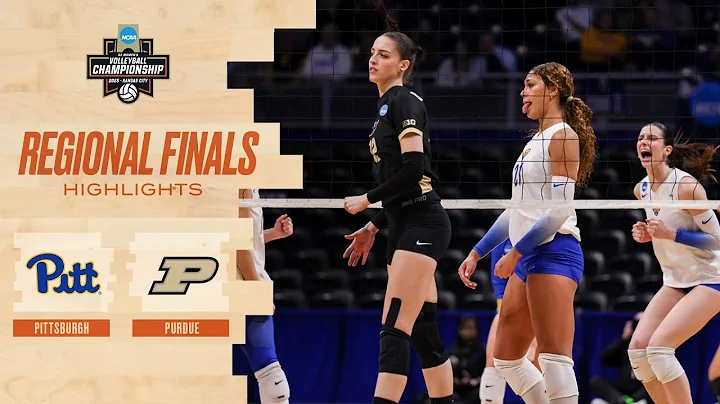 Pittsburgh vs. Purdue: 2025 NCAA volleyball regional final highlights