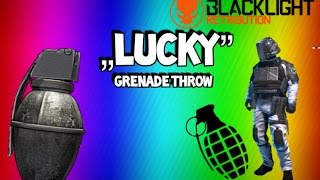 Blacklight Retribution - Luckiest Grenade Throw... EVER!