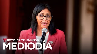 Delcy Rodríguez Invita A Inversionistas De Ee.uu. A Invertir En Venezuela Noticias Telemundo