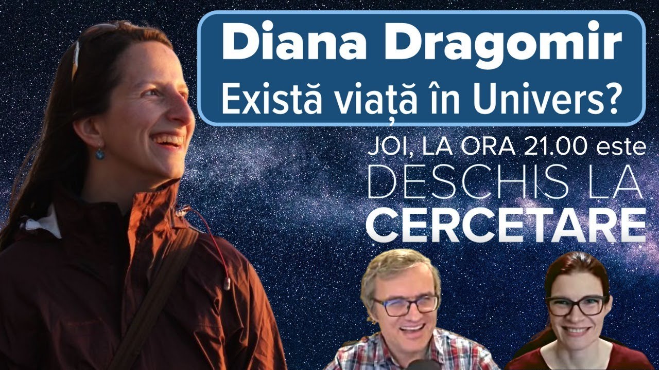 Va găsi telescopul James Webb viață extraterestră? LIVE cu Diana Dragomir, cercetător NASA