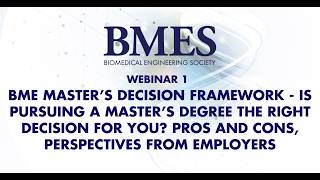 BME Master’s Decision Framework: Is a Master’s Right for You? Pros, Cons & Employer Insights