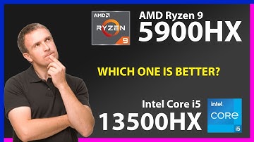 AMD Ryzen 9 5900HX vs INTEL Core i5 13500HX Technical Comparison