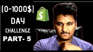 (LIVE Case Study) 0-1k$ a day Challenge Part 5 | Shopify Dropshipping Tutorials for Beginners