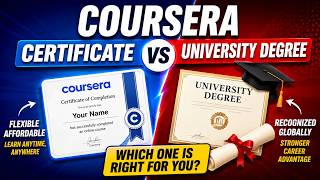 Full Can a Coursera Certificate Replace a Degree Honest Answer (2026) | Best Coursera Coupon Code Guide