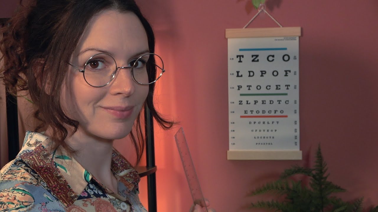 Ролевая игра ASMR «Проверка зрения»