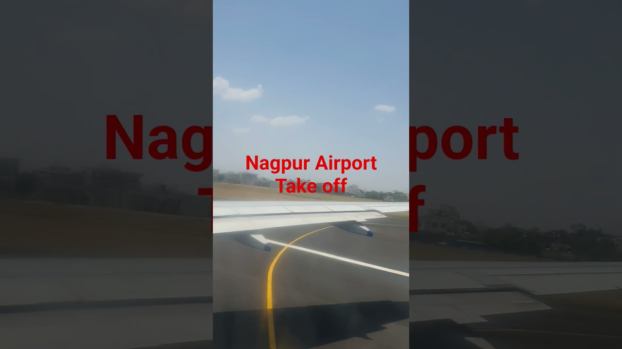 Nagpur Airport Takeoff
