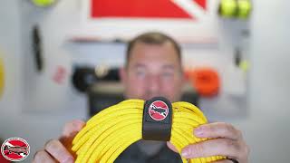 Spearfishing World - 1/4 Inch Hollow Braid Float Line with Swivel Snap Clip
