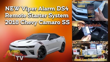NEW Viper Alarm DS4 Remote Starter System 2018 Chevy Camaro SS Project 409