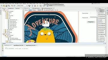Demo Aplikasi Perpustakaan Alternatif Adventure book Berbasis Java NetBeans 8.02