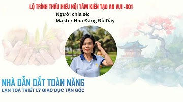 B3- Mở Rộng Vòng Hiểu Biết Con Người | Thấu Hiểu Nội Tâm Kiến Tạo An Vui