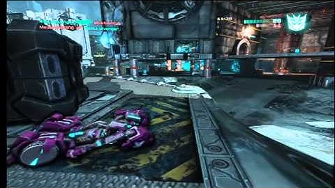 TRANSFORMERS Fall of Cybertron Multiplayer Demo Destroyer(Leader "underpowerd")