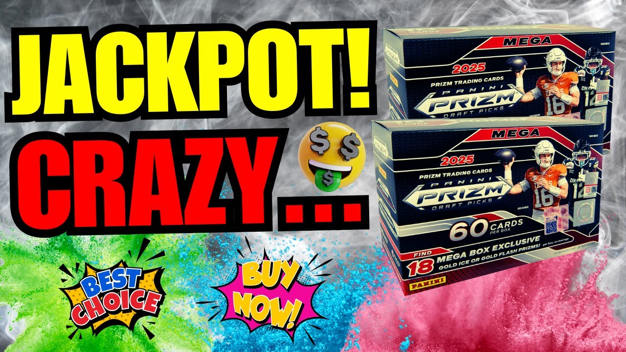 You NEED to BUY This Panini Prizm Football Mega Box