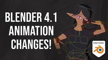 How to Animate in Blender 4.1 (Important Changes!)