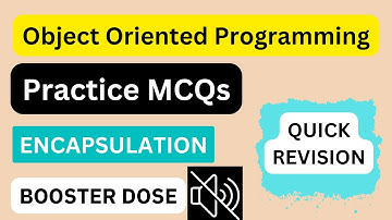 Encapsulation | OOPS PRACTICE MCQ | BPSC TRE (CS) COMPUTER SCIENCE