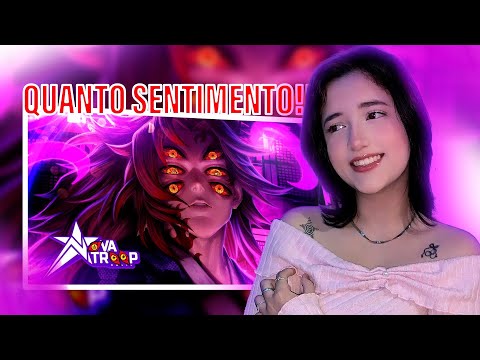 REACT - Sob o Luar | Novatroop | Kokushibo (Demon Slayer)