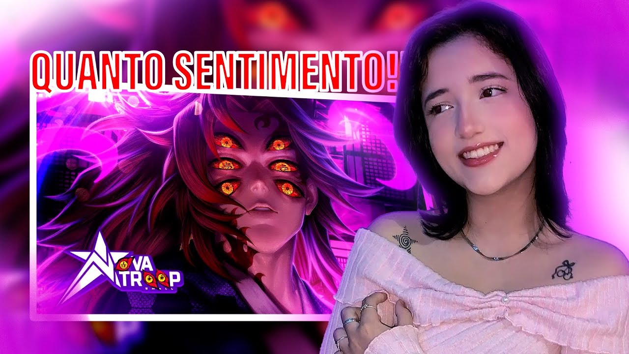 REACT - Sob o Luar | Novatroop | Kokushibo (Demon Slayer)