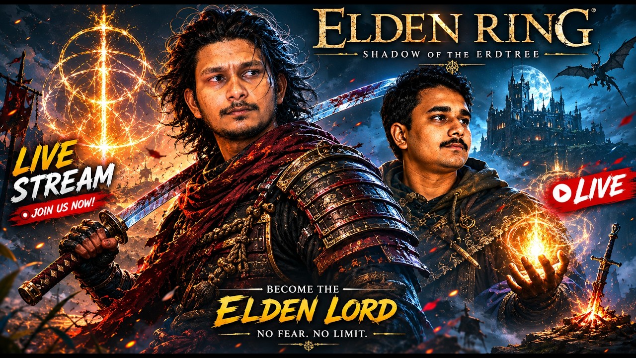 ELDEN RING Gameplay Hindi 😱⚔️ | The MOST Brutal Boss Fight Yet! | Dark Fantasy Adventure | Part 1 H