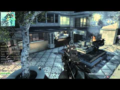 【COD:MW3】リクエスト装備：FADの練習動画　#2試合目