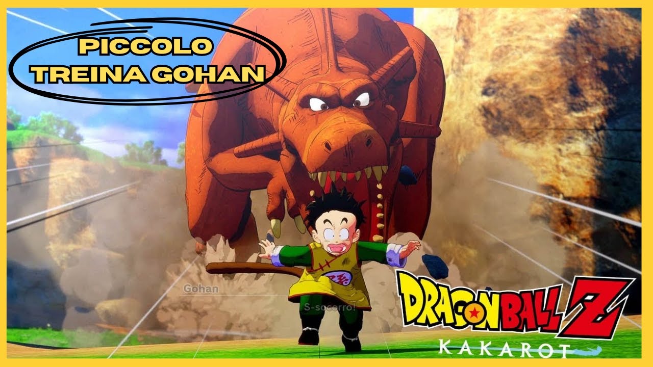 🐲 DRAGON BALL Z: KAKAROT BR🐲  TREINAMENTO COMPLETO DO GOHAN E PICCOLO 