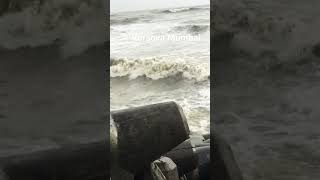 #mumbai #sea #monsoon2022 #versova #travel #trendingshorts #shorts