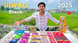 Diwali Stash 2025 | Diwali Unique Crackers Testing 🧨