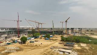 Noida International Airport - Construction highlights