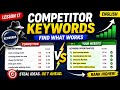 Competitor Keyword Research (How to steal winning keyword ideas ethically) | English