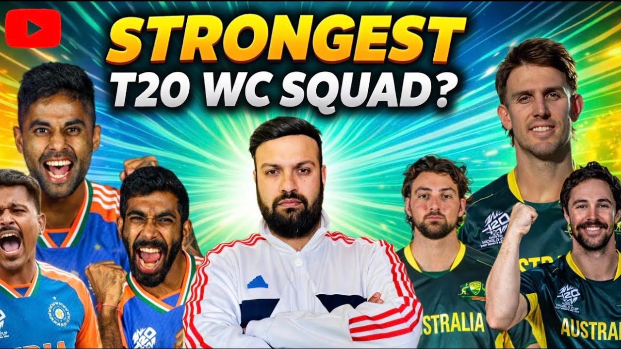 INDIA VS AUSTRALIA T20 WC 2026 SQUAD COMPARISON | STRONGEST TEAM OF THE TOURNAMENT
