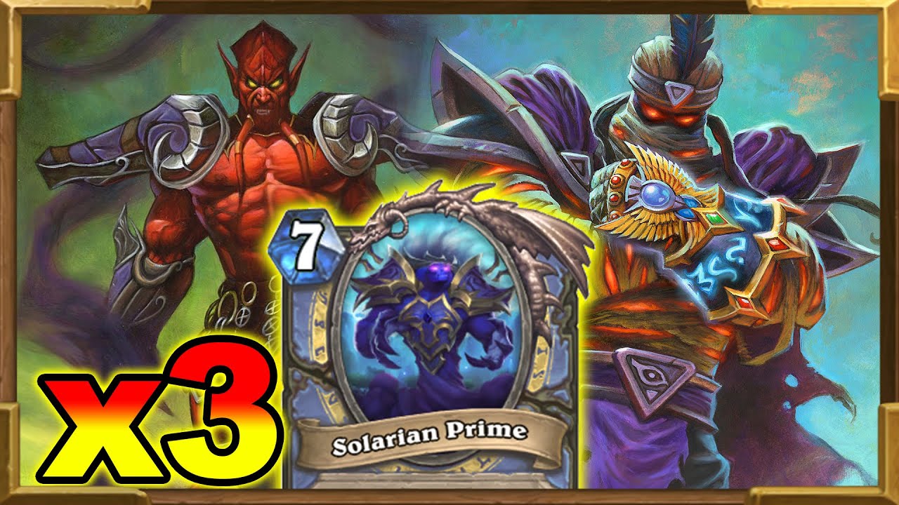 Mage Prime Casts x3 Puzzle Box of Yogg As A Quest Rafaam Warlock | Ashes of Outland | Hearthstone