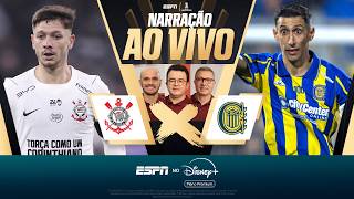CORINTHIANS X ROSARIO CENTRAL AO VIVO: SIGA NARRAÇÃO DAS OITAVAS DA LIBERTADORES | ESPN