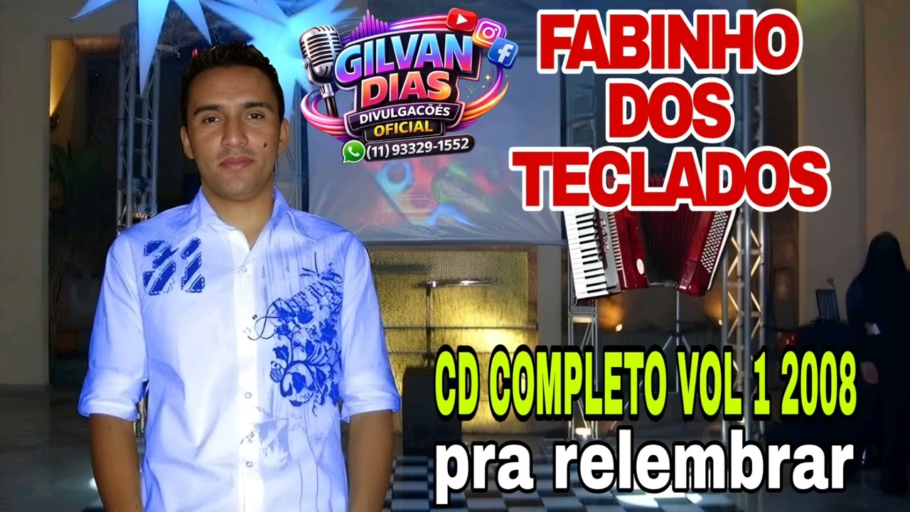 FABINHO DOS TECLADOS - CD COMPLETO VOLUME 01 