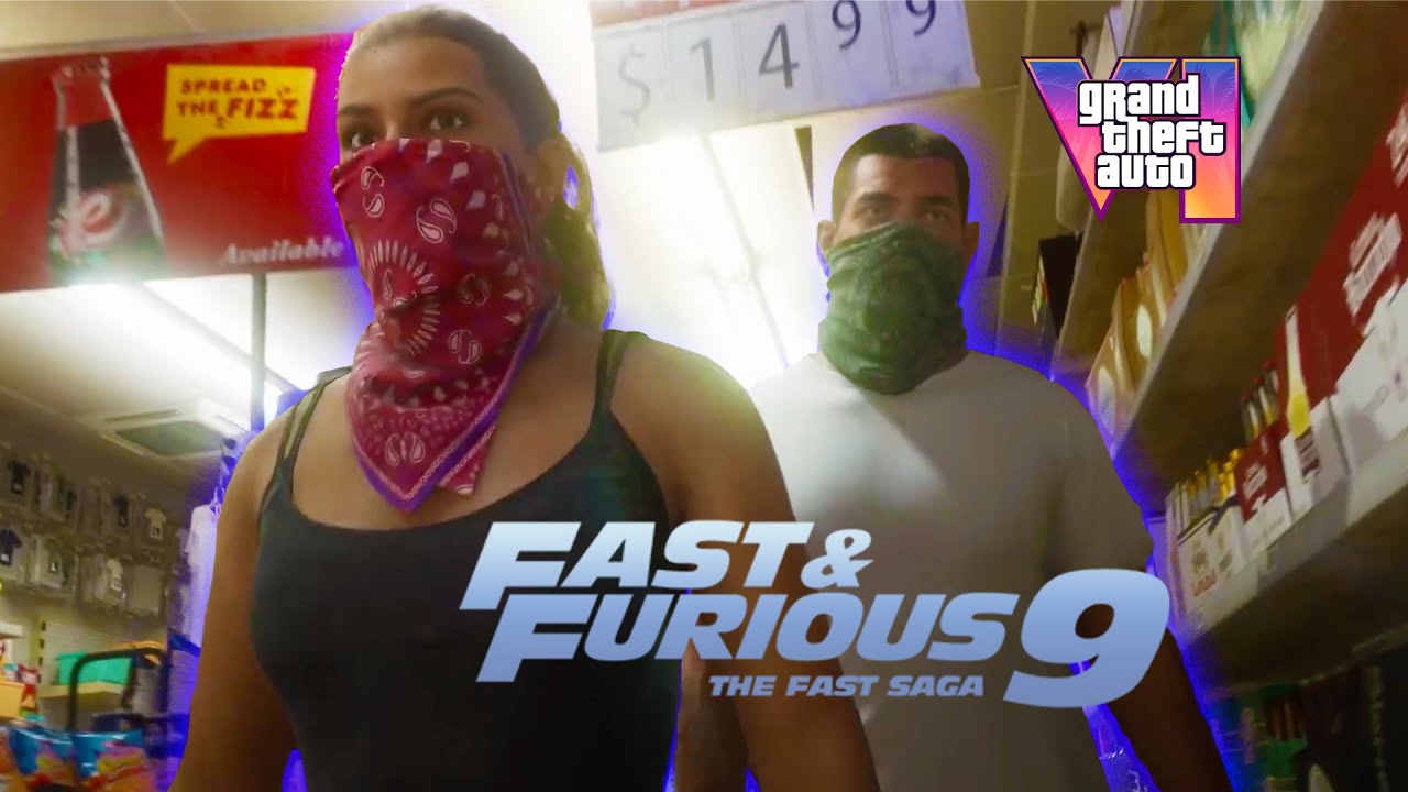 Grand Theft Auto VI Trailer (F9: THE FAST SAGA STYLE)