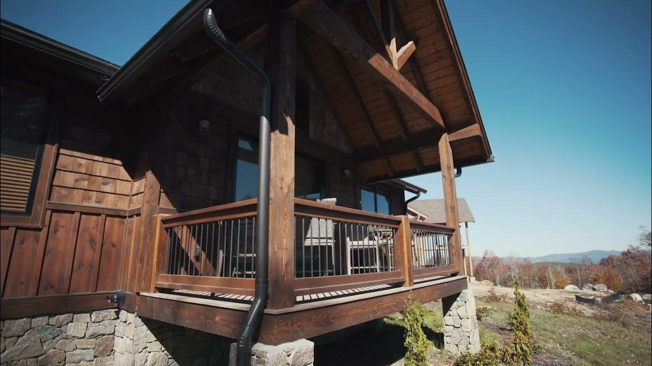 Constructing Camp Eagles Nest Fine Mountain Homes Built by Wheels Contracting YouTube
