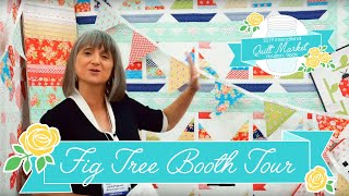 Fig Tree Booth With Joanna Figueroa Fall Quilt Market 2019 Fat Quarter Shop