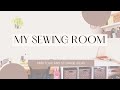 Tour My Full Sewing Room Winter 2021 l Sew Uprising