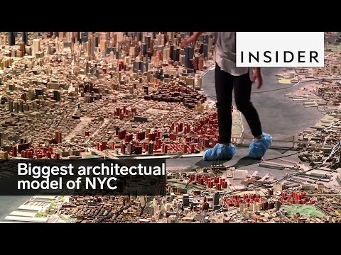This scale model of NYC is the biggest in the world