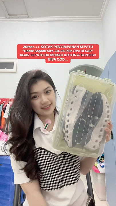 KOTAK SEPATU #kotakpenyimpanan #boxset #raksepatu #rakserbaguna #rakmultifungsi #fyp #fypvideo #box