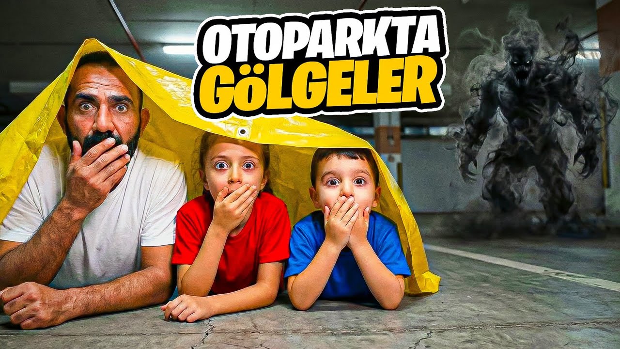 POYRAZ ELİF SİTEDEKİ GÖLGE ADAM BİZİ ARABAYA KİLİTLEDİ!!